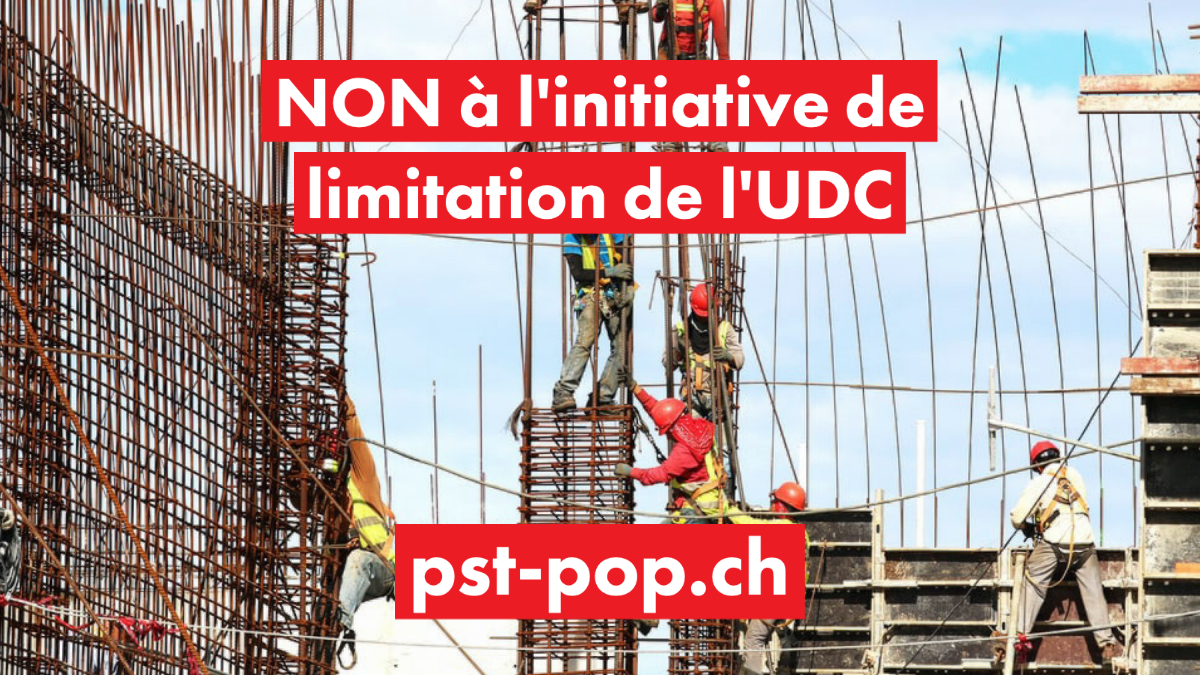 L&rsquo;initiative de l&rsquo;UDC n&rsquo;est pas la solution pour les travailleurs et les travailleuses